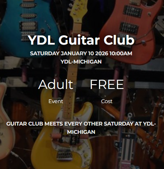 Ypsilanti District Library Guitar Club