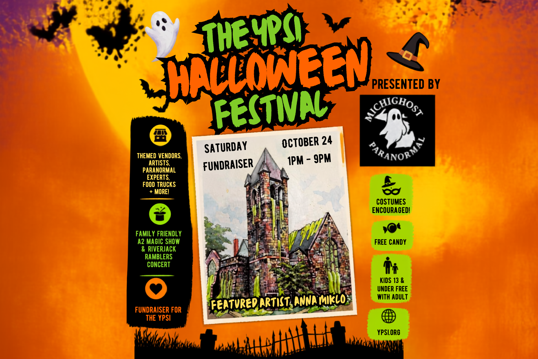 The YPSI Halloween Festival 2026