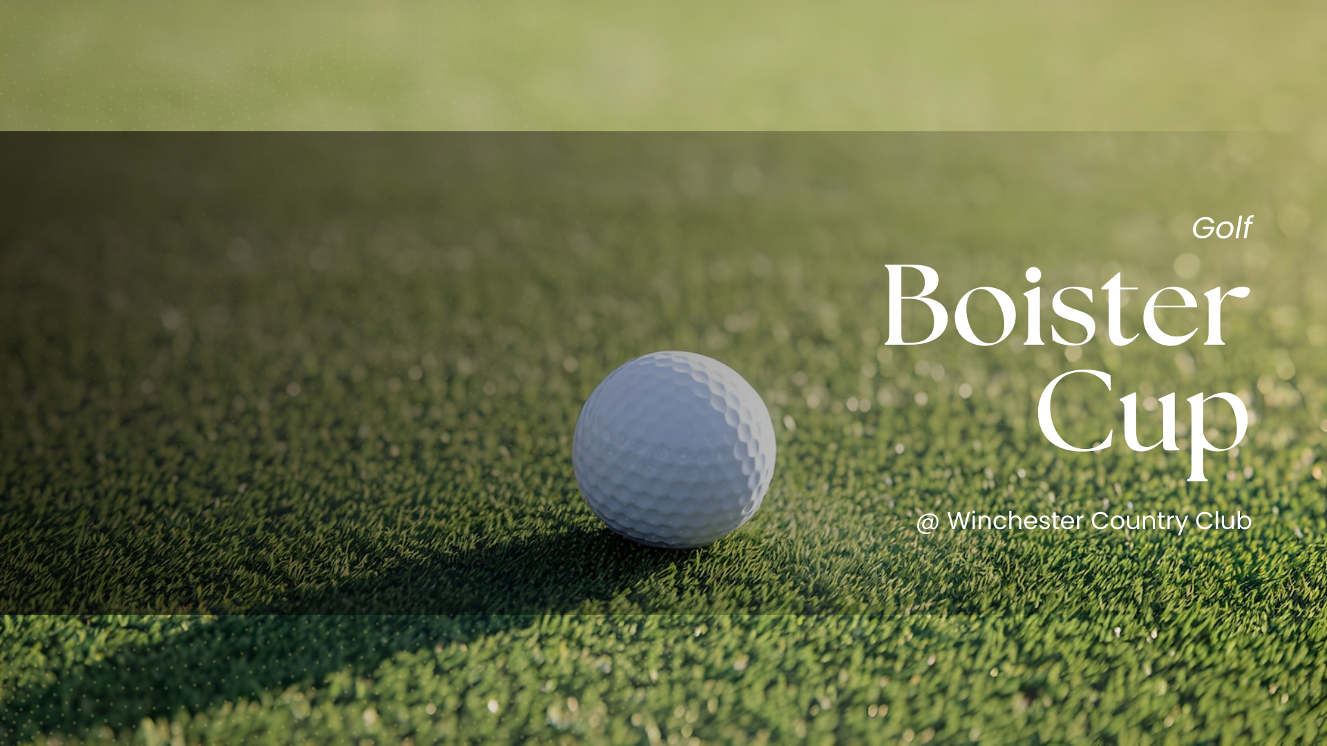 Boister Cup (Registration Deadline)