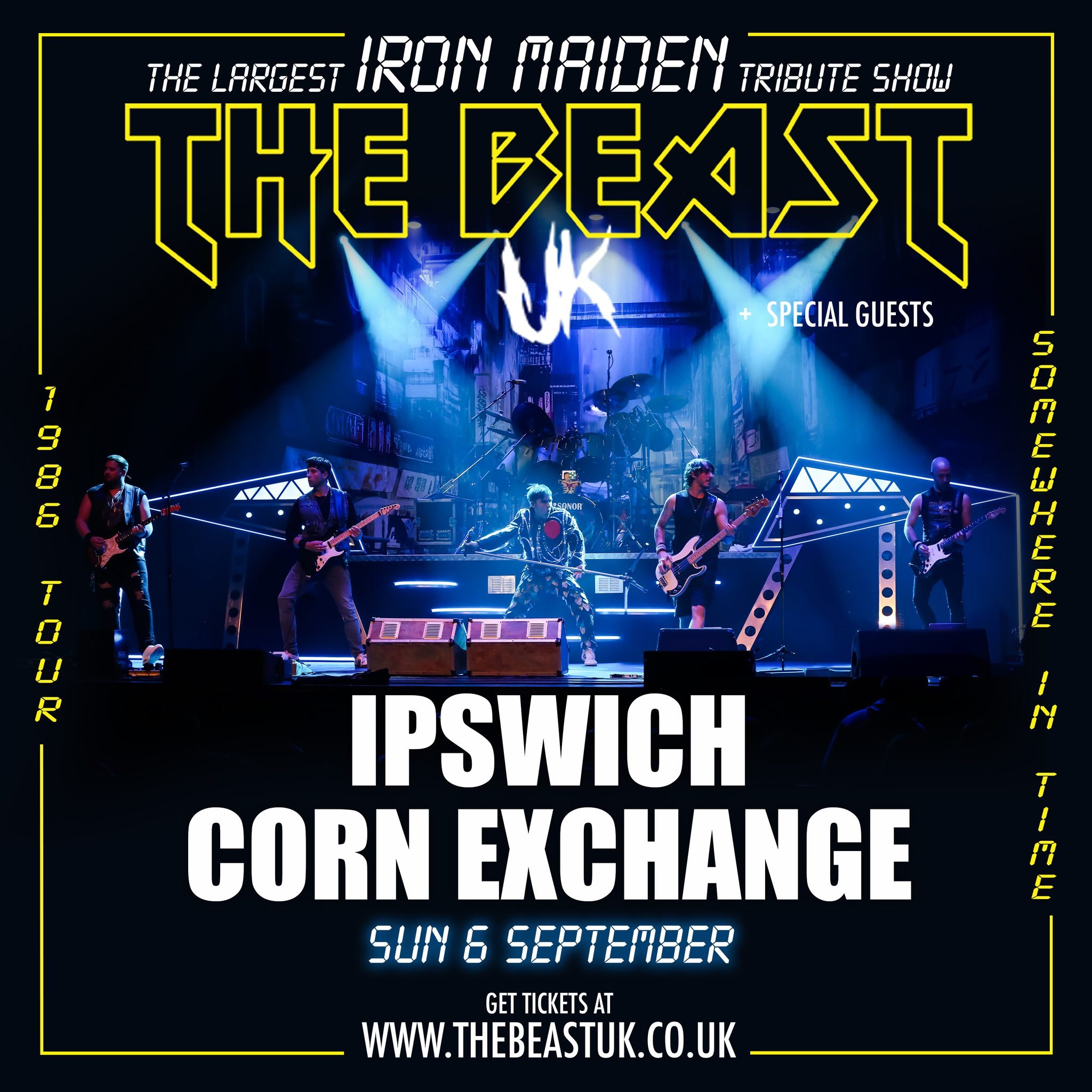 Suffolk theatre shows iron  maiden tribute