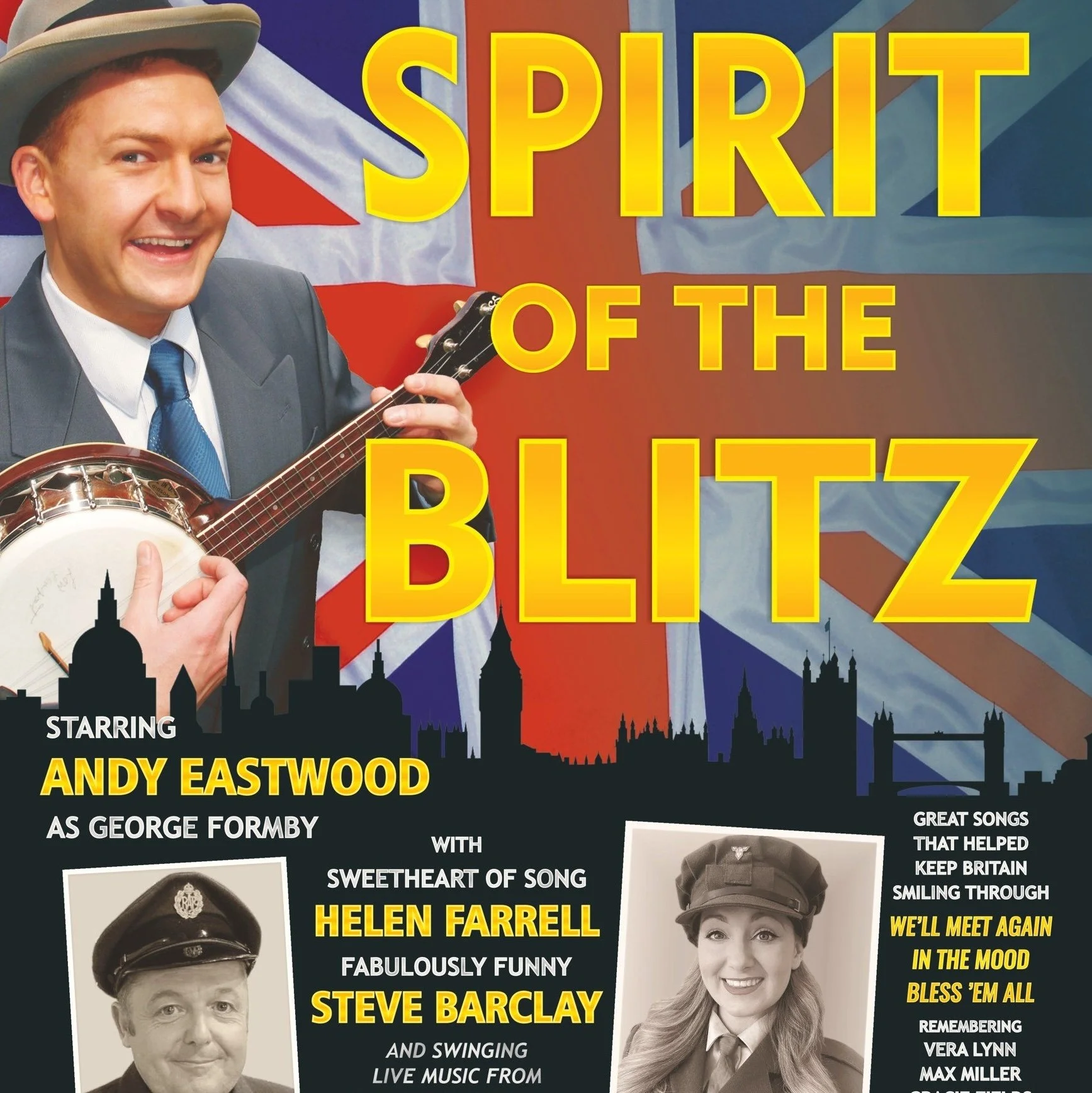 theatre shows Suffolk wartime music