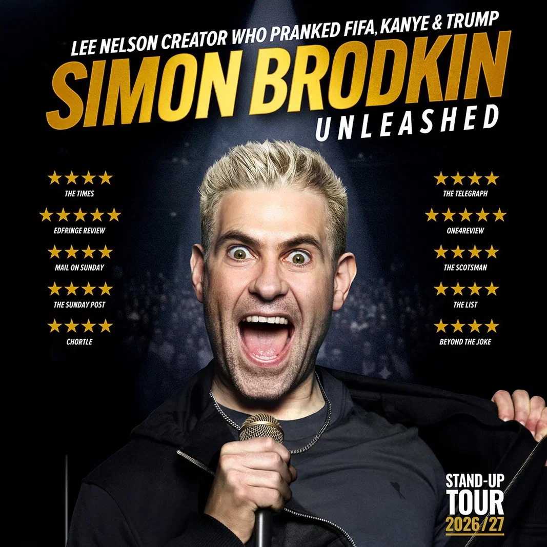 Suffolk stand up comedy 2026 simon brodkin