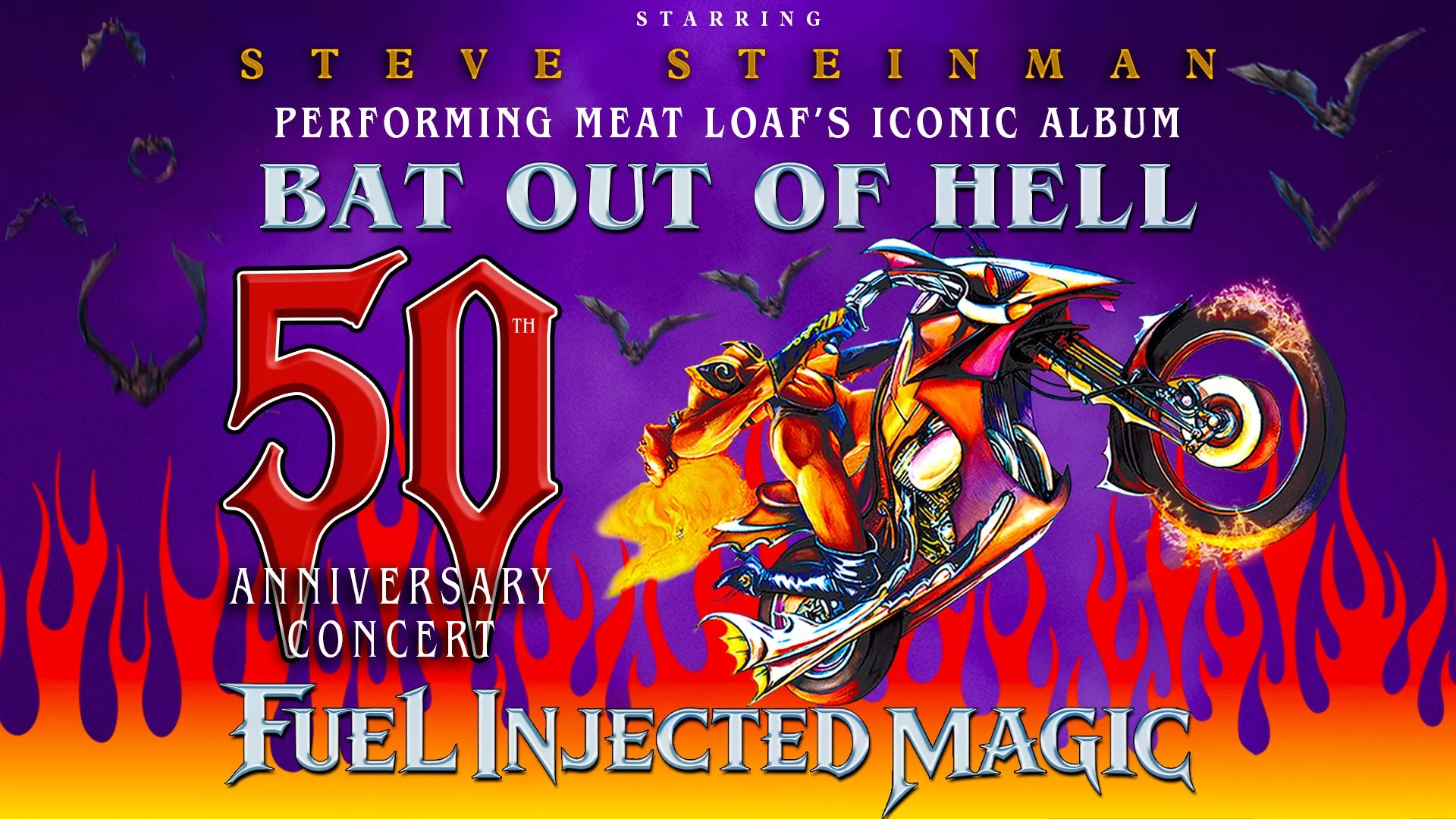 Meatloaf tribute concert suffolk 2027