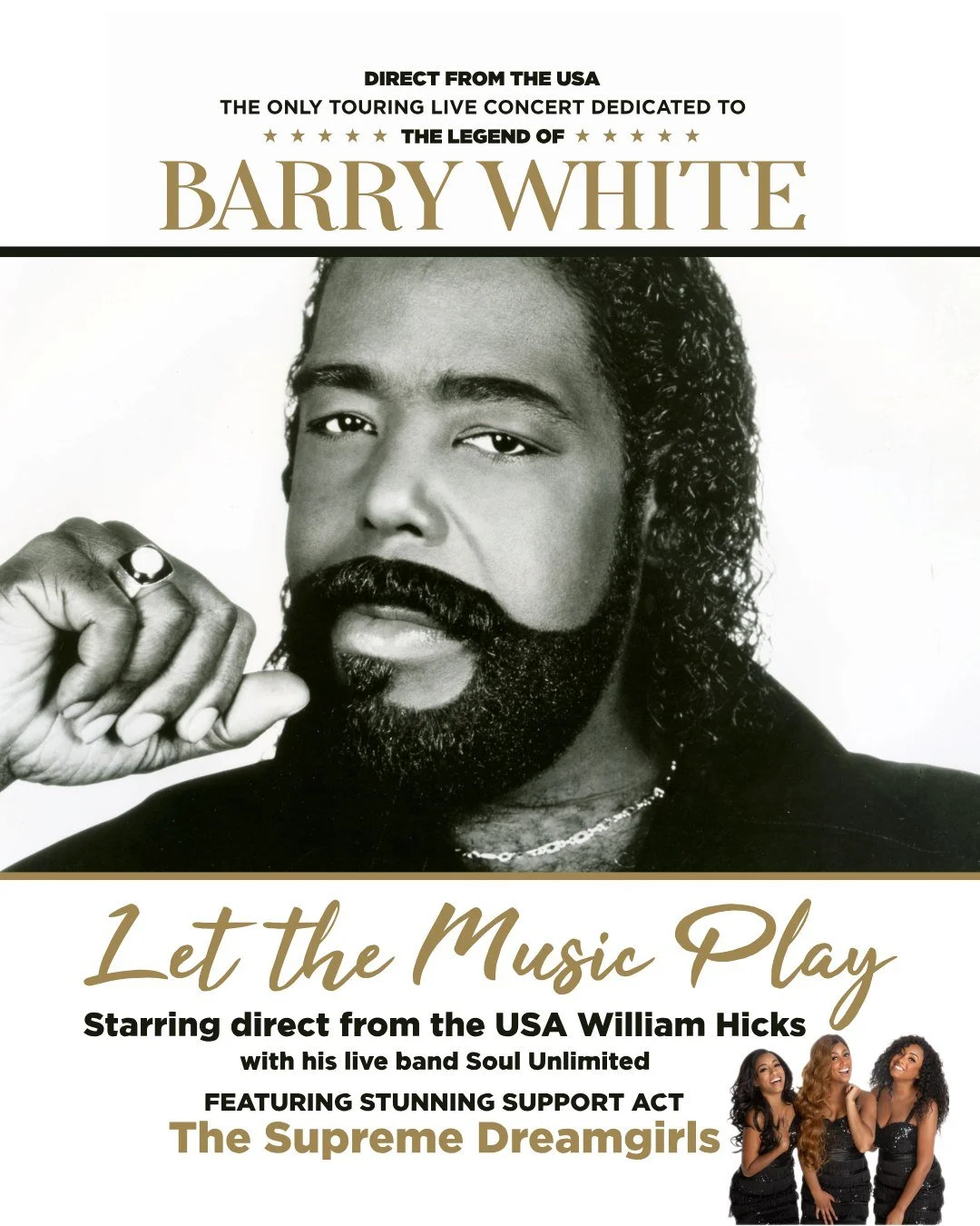 barry white tribute show suffolk 2026