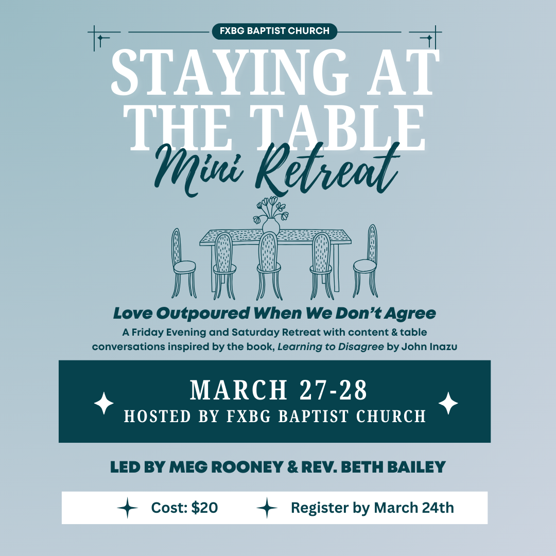 Staying at the Table Mini Retreat