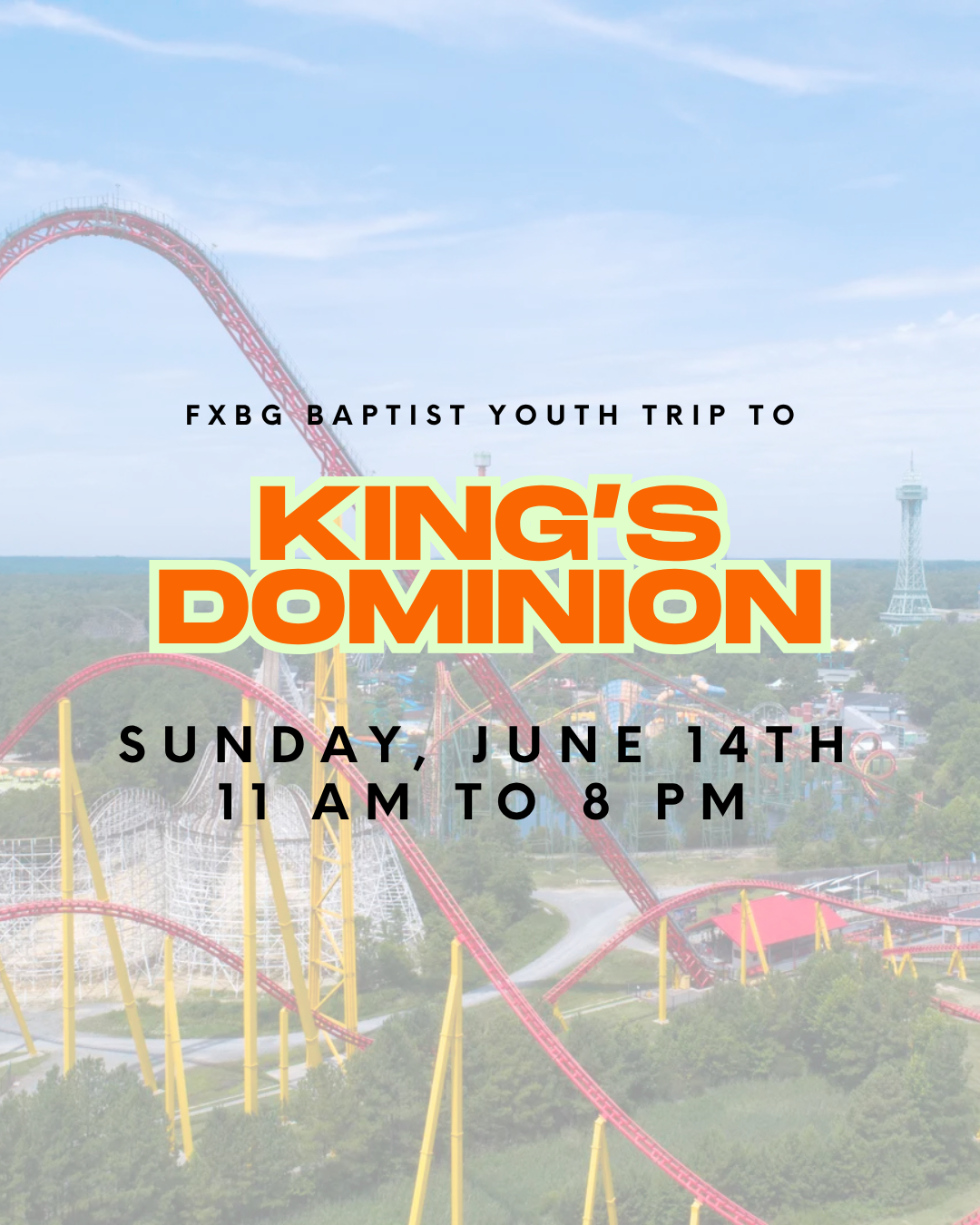Youth Trip to King's Dominion
