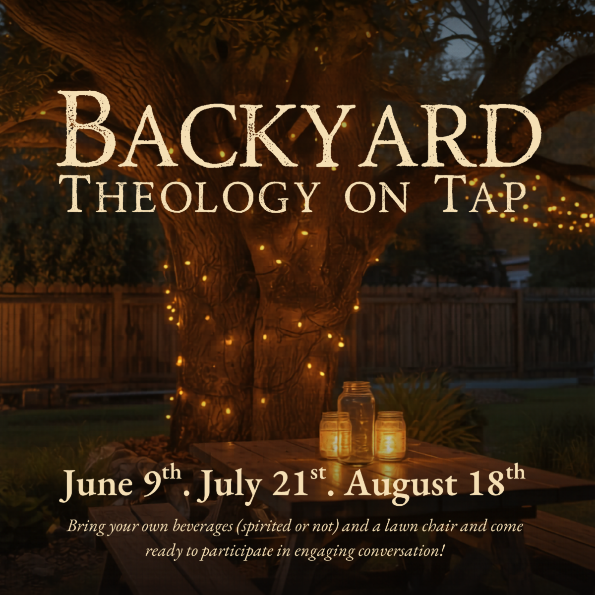 Backyard Theology on Tap