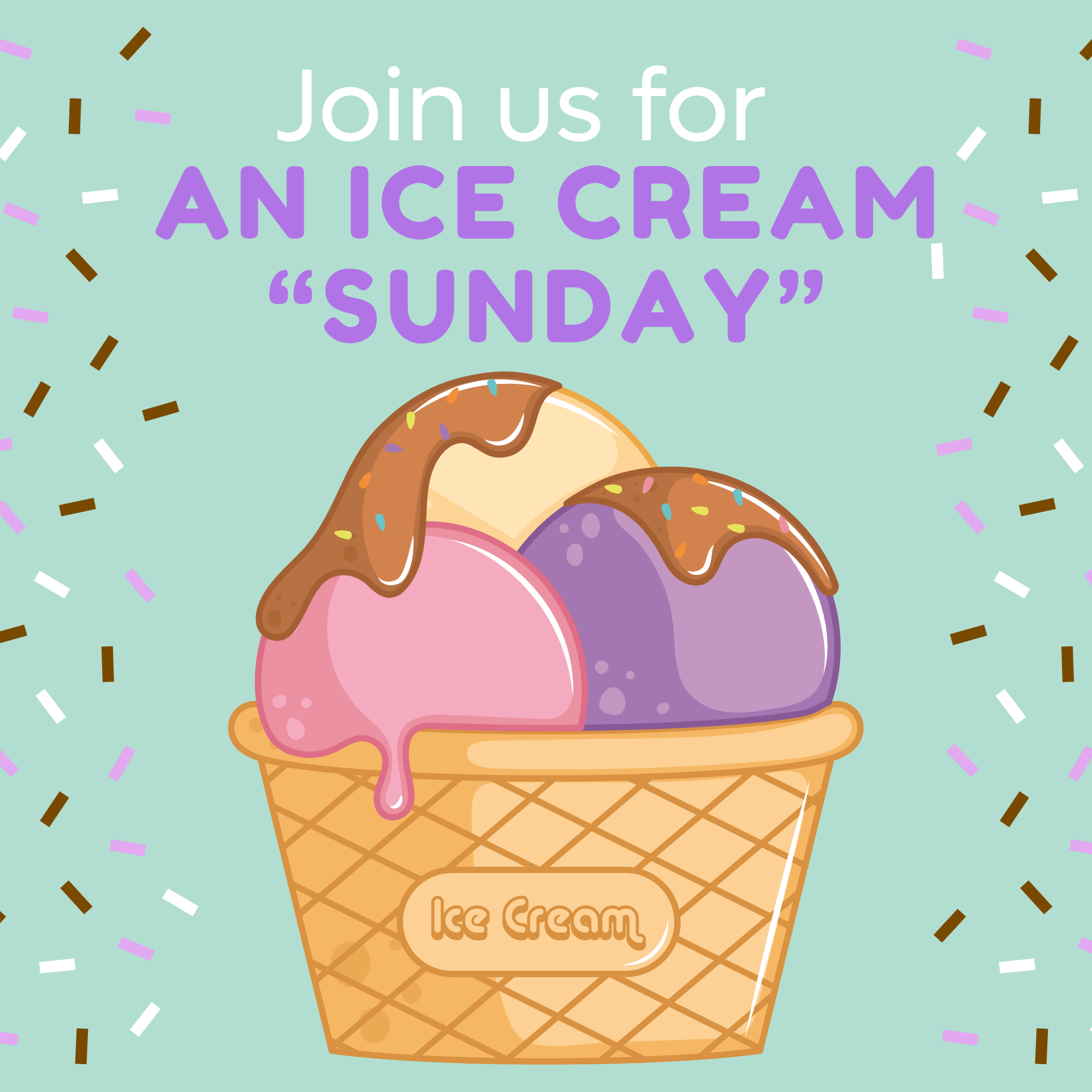 Ice Cream "Sunday"!
