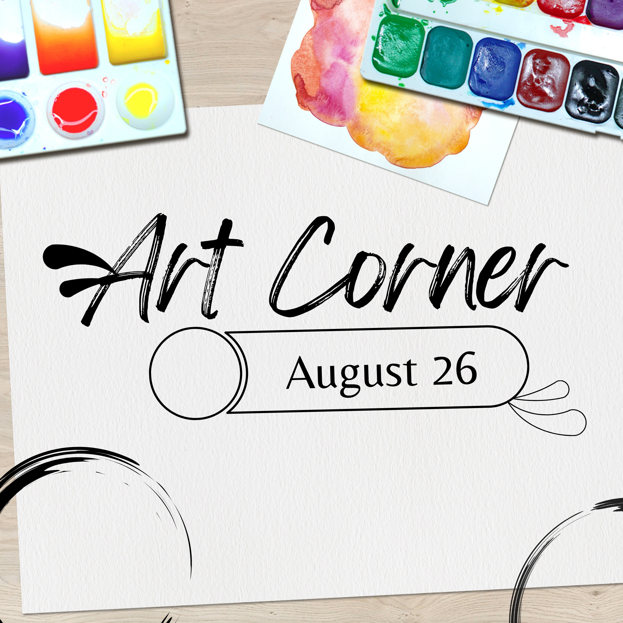 Adults to Art Corner