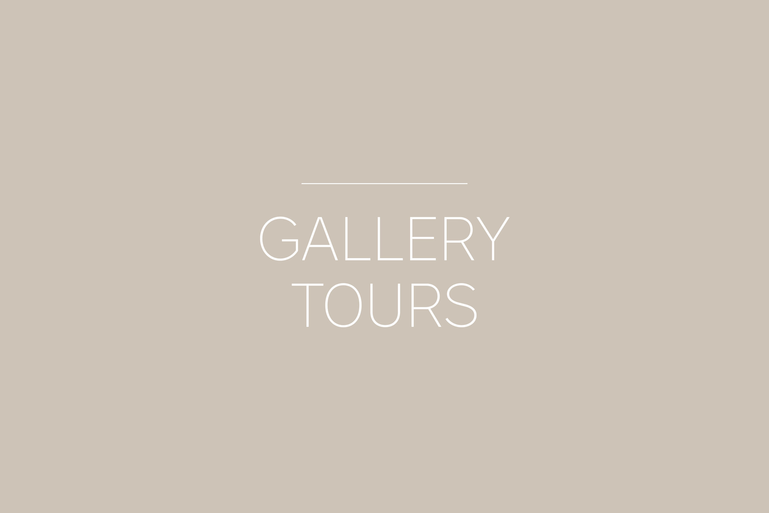 Gallery Tours