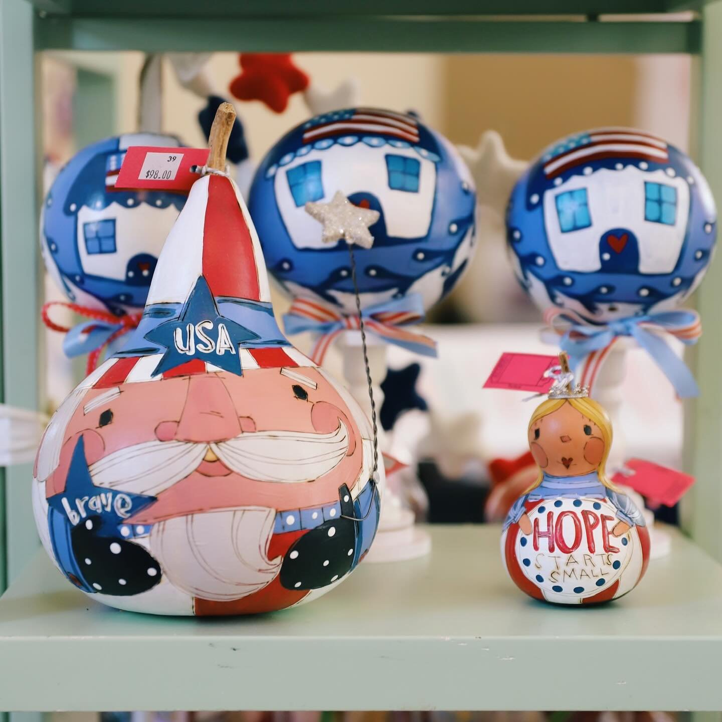 Day 4 and oh how sweet it is to gather with you all🩵🤍❤️💙🙏🏻🇺🇸

Love to see you. If you have already come LOVE TO SEE YOU AGAIN! 

Jenibee Summer Market
Thursday, June 19th&nbsp;
10 am to 8 pm&nbsp;and 
Friday, June 20th&nbsp;
10am to 5pm

At ou