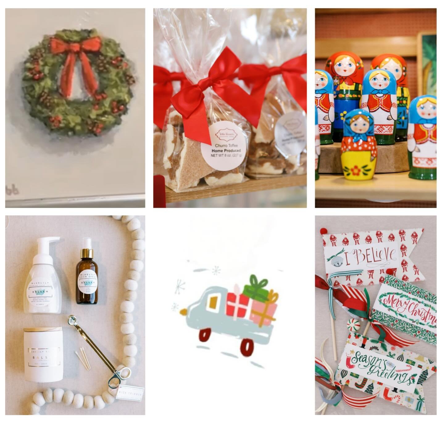 Finish upur list at our Christmas Mini Market! 

We are so excited to be back @the_fox_market 

December 15-17
Monday - Wednesday
10 AM - 8 PM

4708 S Holladay Blvd
Salt Lake City

Come and see us. Everyone will get a free Santa poster and you are bo