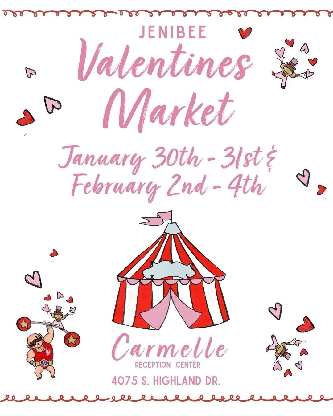 Did you know the JeniBee Valentine&rsquo;s Market is OPEN this Monday&ndash;Wednesday? (2/2-4 )

We&rsquo;re celebrating the final 3 days of ❤️ Market with a little love + a big giveaway 

TWO WINNERS
Each will receive a &ldquo;Treat Yourself&rdquo; 