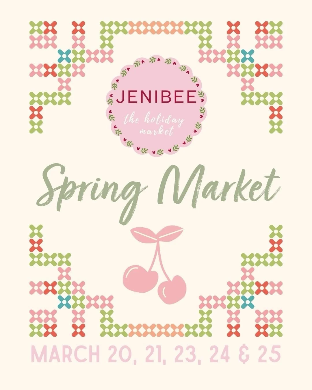 The daffodils in my yard remind me that spring is just around the corner. 

So excited ! SAVE THIS POST 🌸

Spring Market 2026
March 20th- 21st, Friday and Saturday 
and 
Mon - Wed, March 23rd - 25th

Open these hours:

Fri. 3/20 Open 5 PM - 8:30 PM
