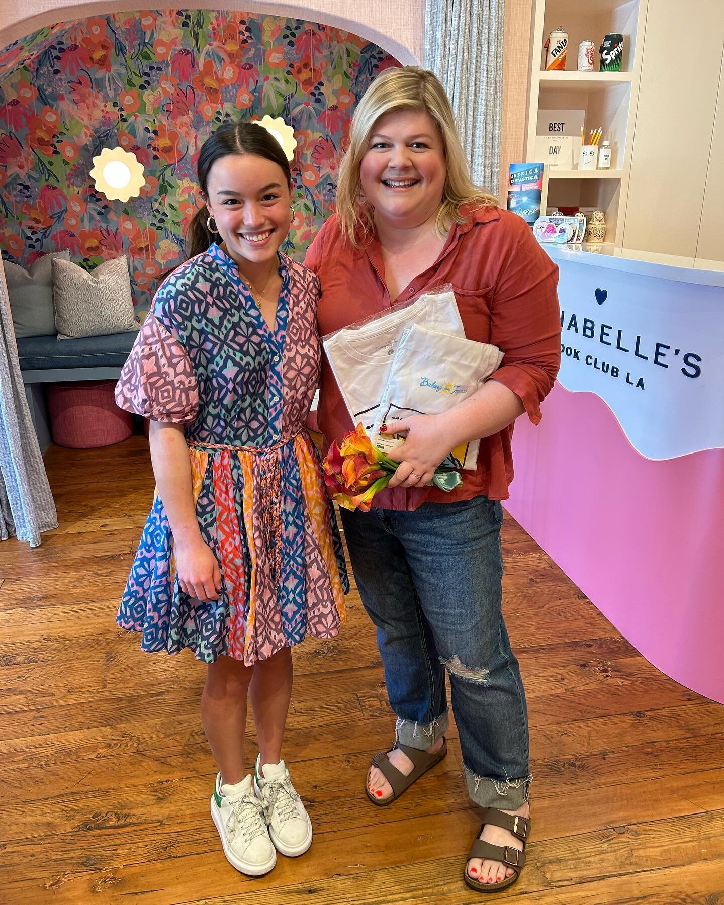 Pure joy meeting Danielle Kartes, the author of &ldquo;Butter, Flour, Sugar, Joy!&rdquo; @rusticjoyfulfood @annabellesbookclubla