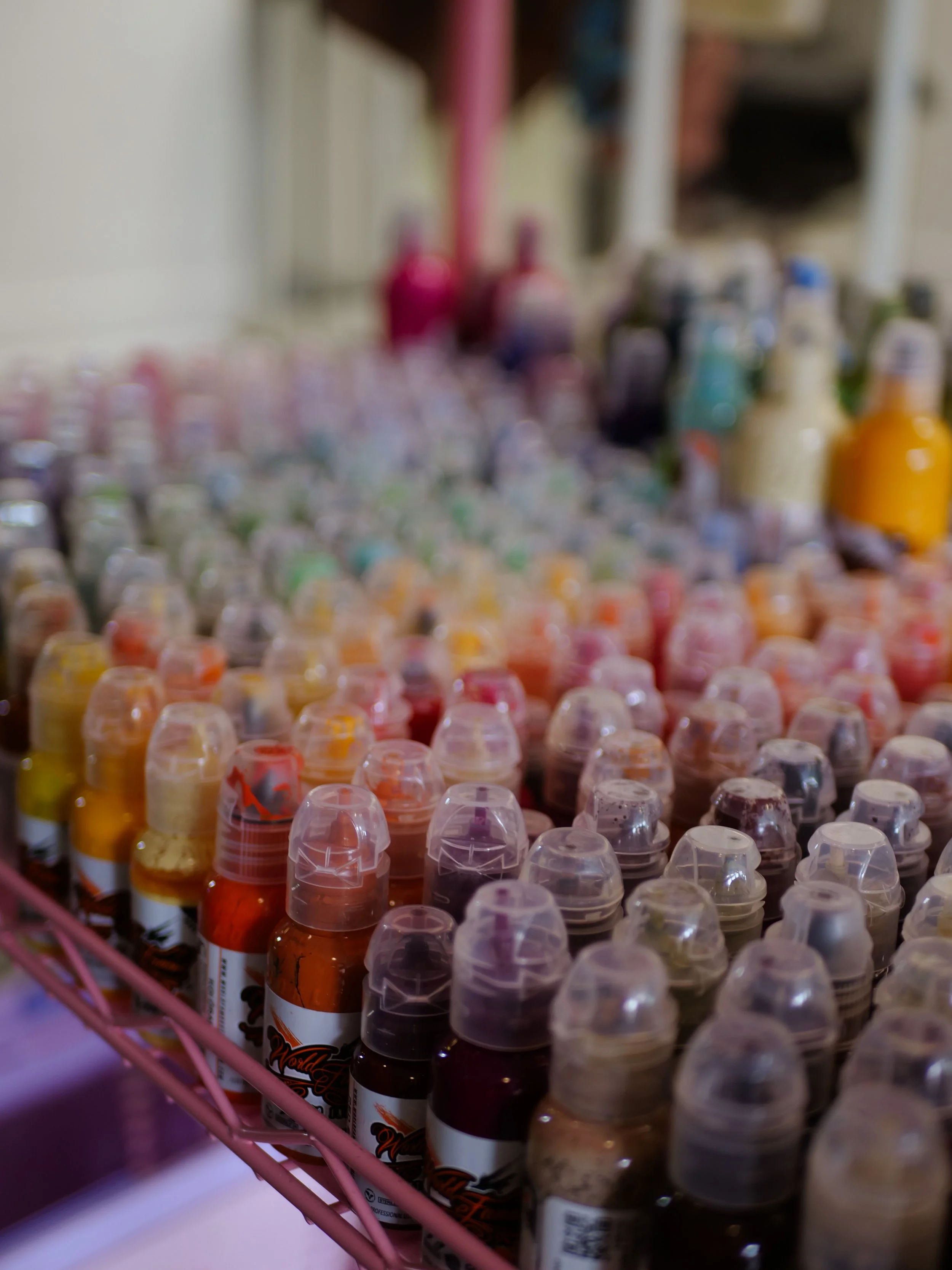 Some of our inks.