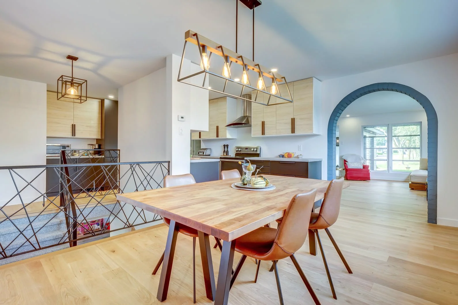 Mike the Builder Kitchen Renovation Lighting Dining Room