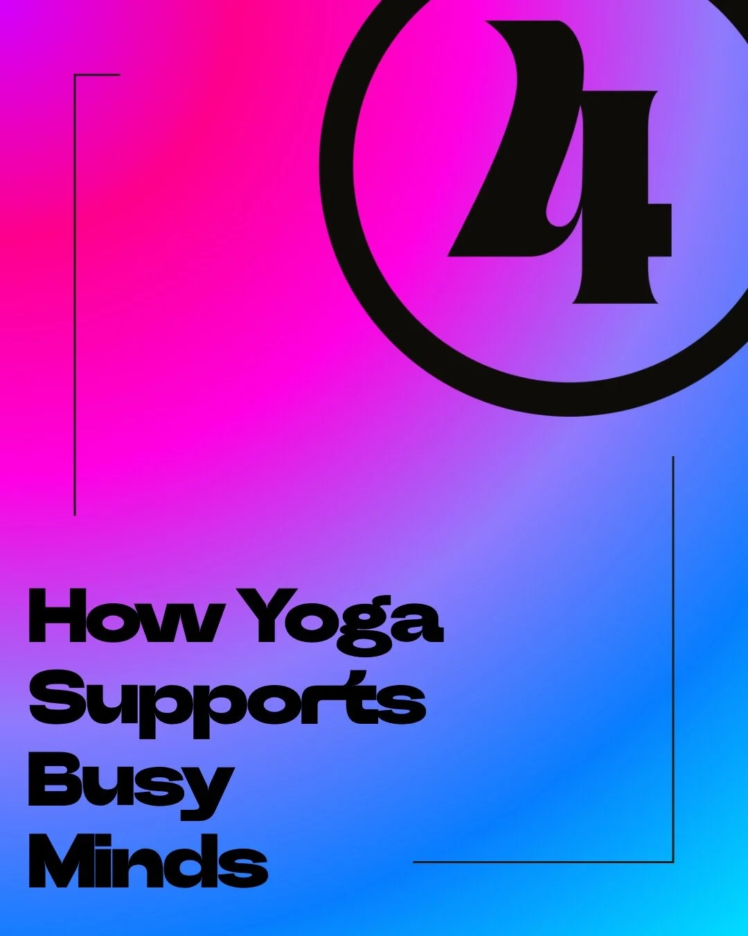 Your mind isn&rsquo;t &ldquo;too much&rdquo; it&rsquo;s just carrying a lot! 

Work, family, notifications, decisions, the list is endless - of course it won&rsquo;t slow down on command. 

At 4NT, we don&rsquo;t expect you to walk in calm. Instead, 