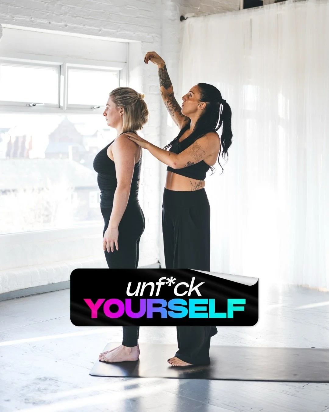 Unf*ck Yourself On Demand! 

Six short, simple movement sessions. 

Built for when your routine&rsquo;s slipped, or when your head is busy and your body has been left behind. 

Press play &amp; feel a bit better - simple. 

#ondemandcourse #yogacours
