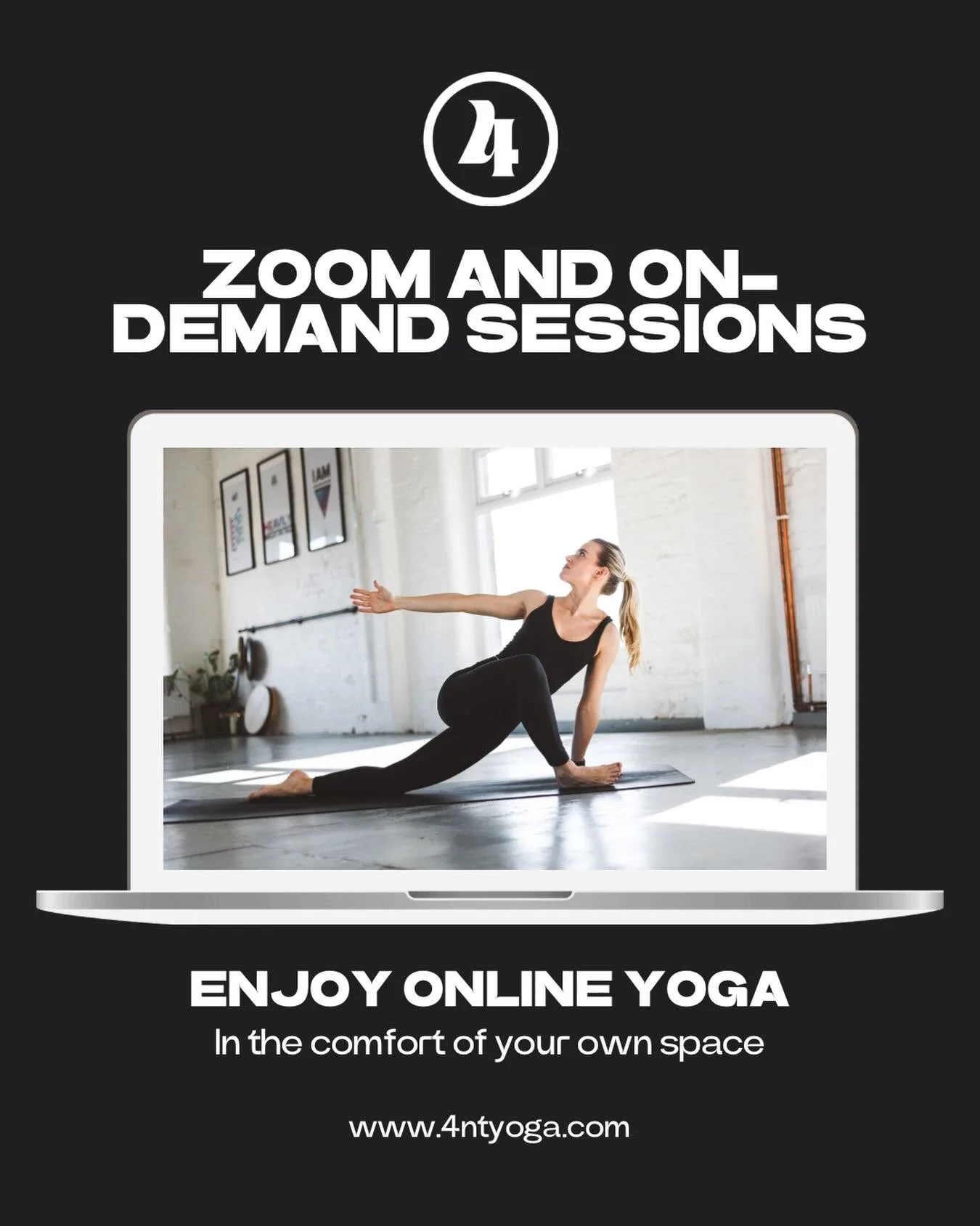 We created 4NT Online to make your practice more accessible - wherever you are.

If you&rsquo;re Living overseas, travelling, or just can&rsquo;t make it into the studio&hellip; your routine doesn&rsquo;t have to stop.

Our live Zoom classes bring th