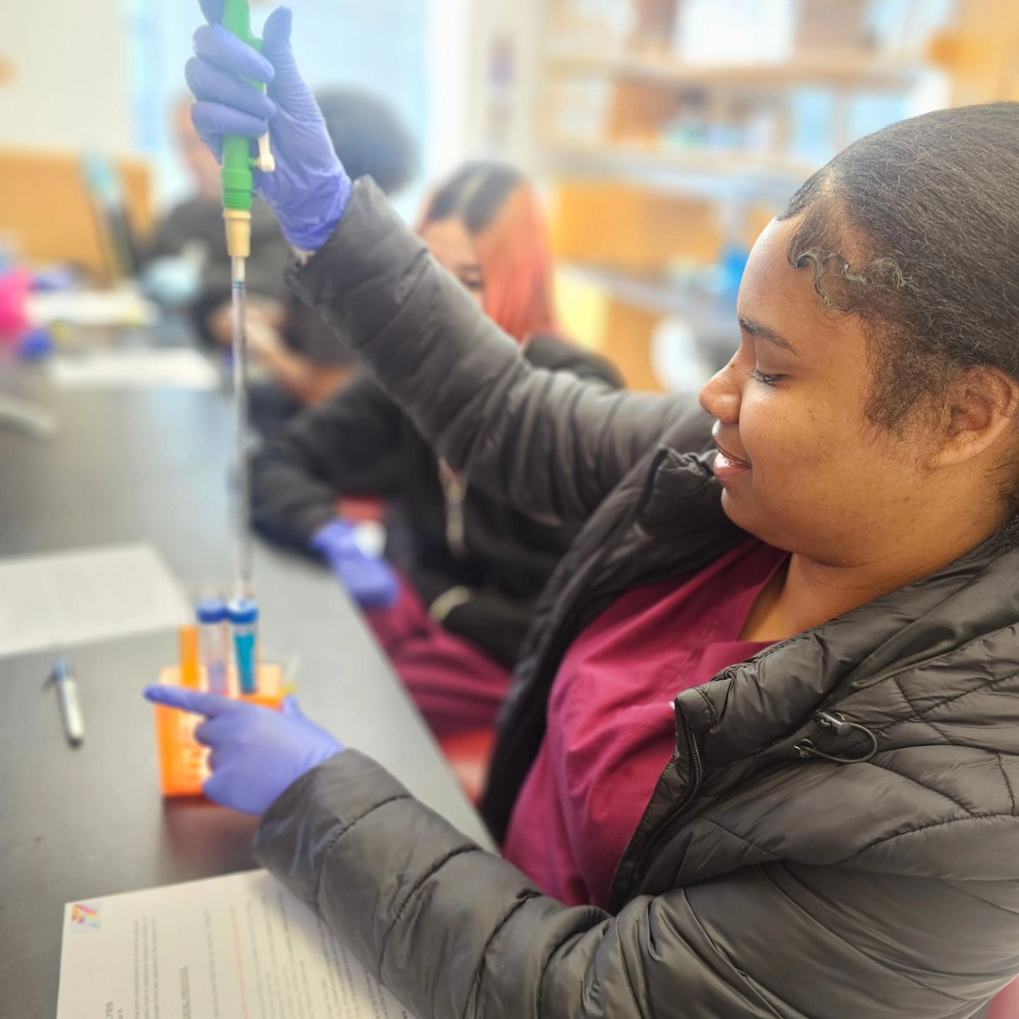 Henderson High School Students unlocking the secrets of urine, one drop at a time. 🧪 #AnalyzingLife #LabLife #Urinalysis101