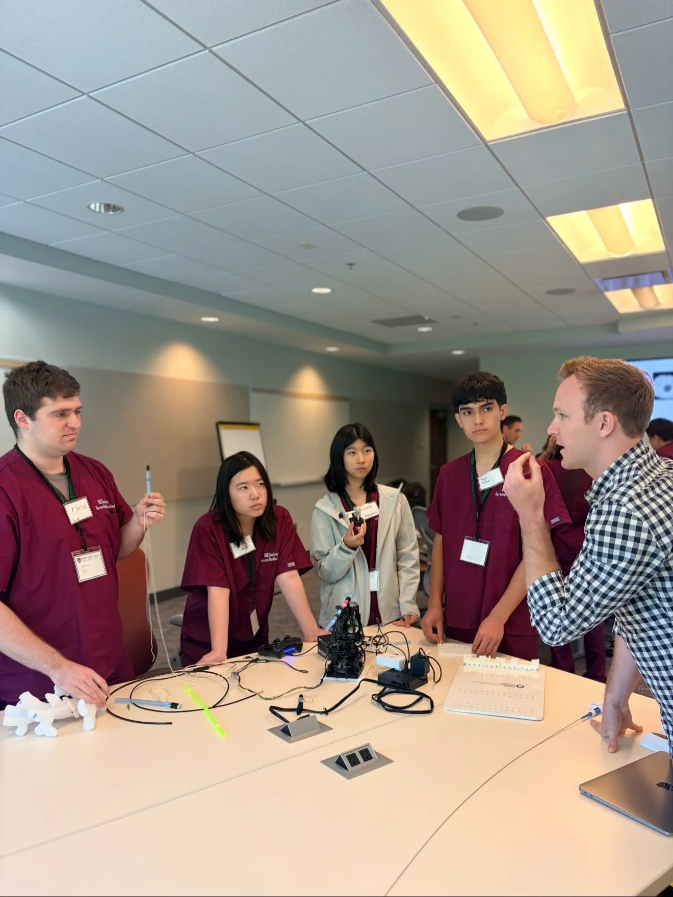 Last week, our MEDtech visionaries took their ideas beyond the classroom on a field trip to the Johnson &amp; Johnson Institute at the J&amp;J MedTech campus in Raynham. There, they had the opportunity to connect with industry professionals and recei