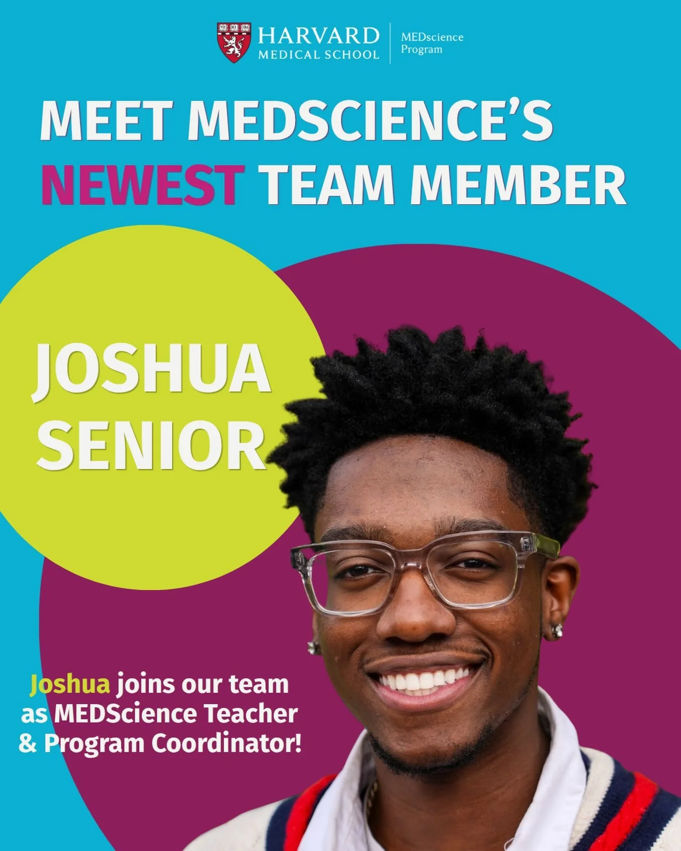WELCOME JOSHUA!&nbsp;🧠🥽

Joshua Senior graduated from the University of Southern California with a BS in Human Development and Aging.&nbsp;He&rsquo;s passionate about neuroscience, and his research at MGH and HMS has focused on the genetic and clin