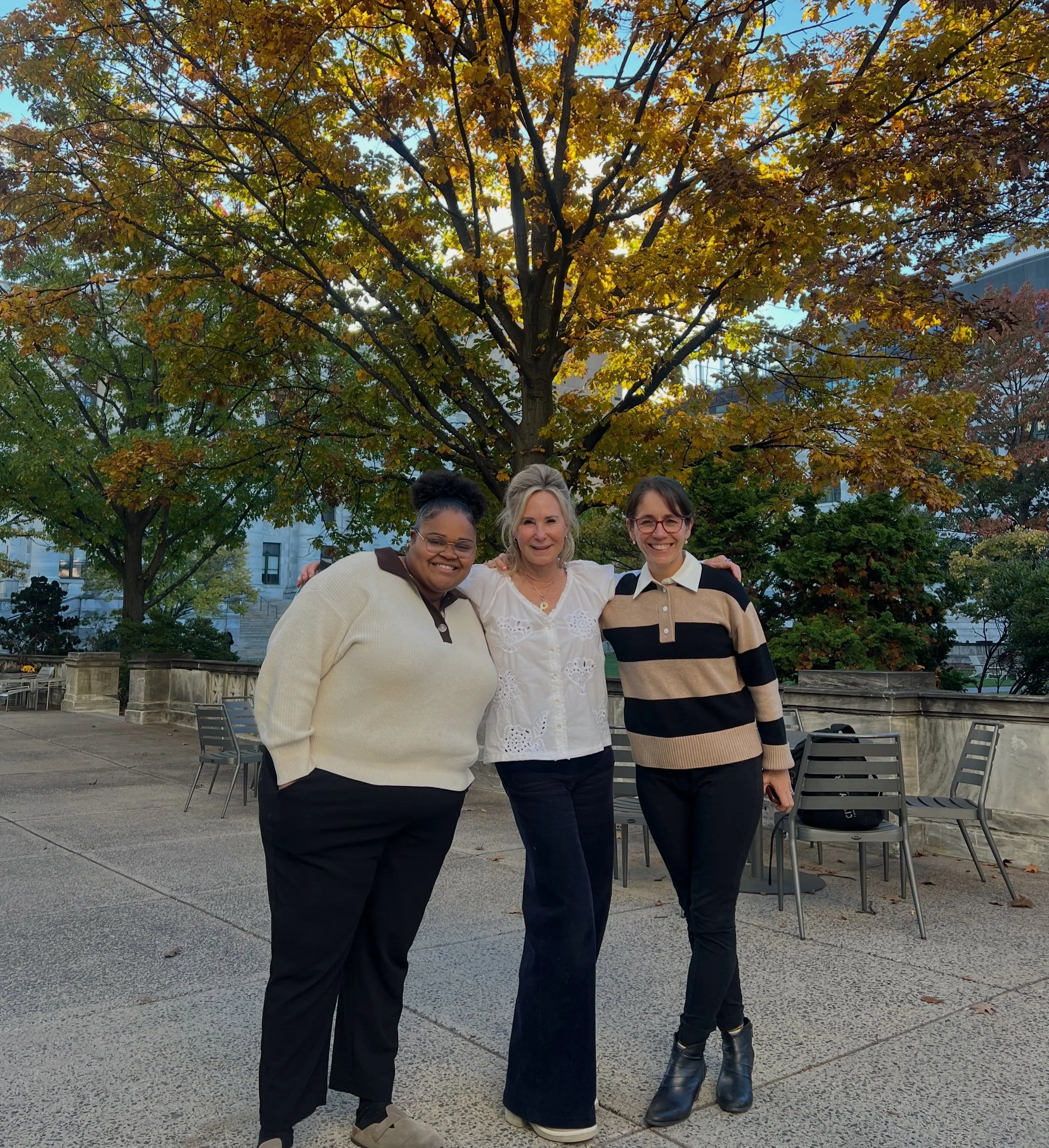It was wonderful to connect with Erika Alvarez Werner from @cityyeargreaterboston and Alyssa David ❤️ City Year is doing extraordinary work in Boston, partnering with schools to help students succeed academically, build confidence, and develop the sk
