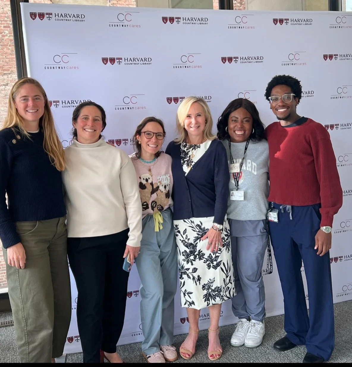 Having fun at a gathering of @harvardmed event with chief of staff Jen Ryan!