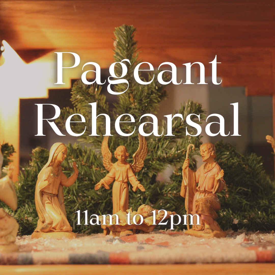 Pageant Rehearsal