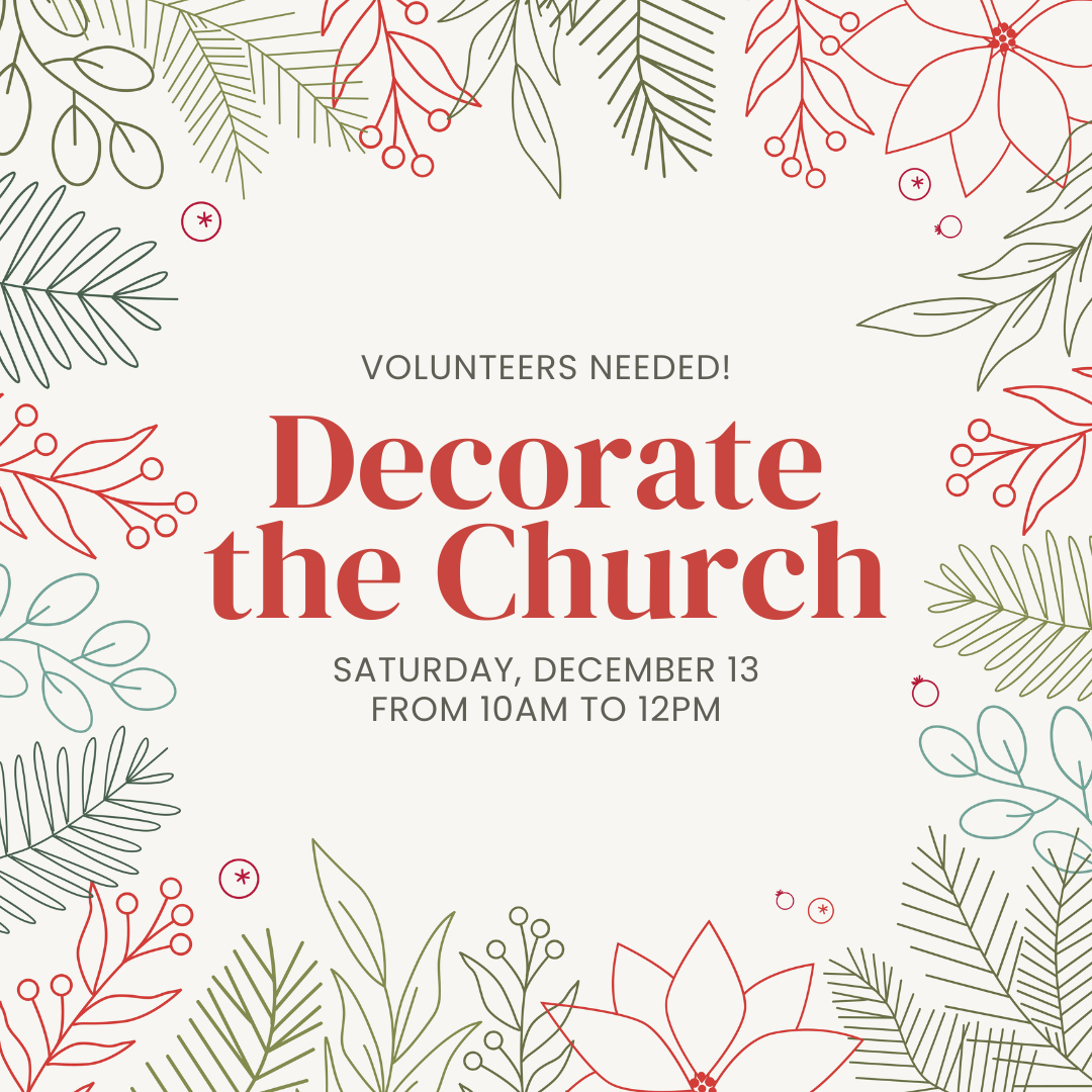 Decorate the Church