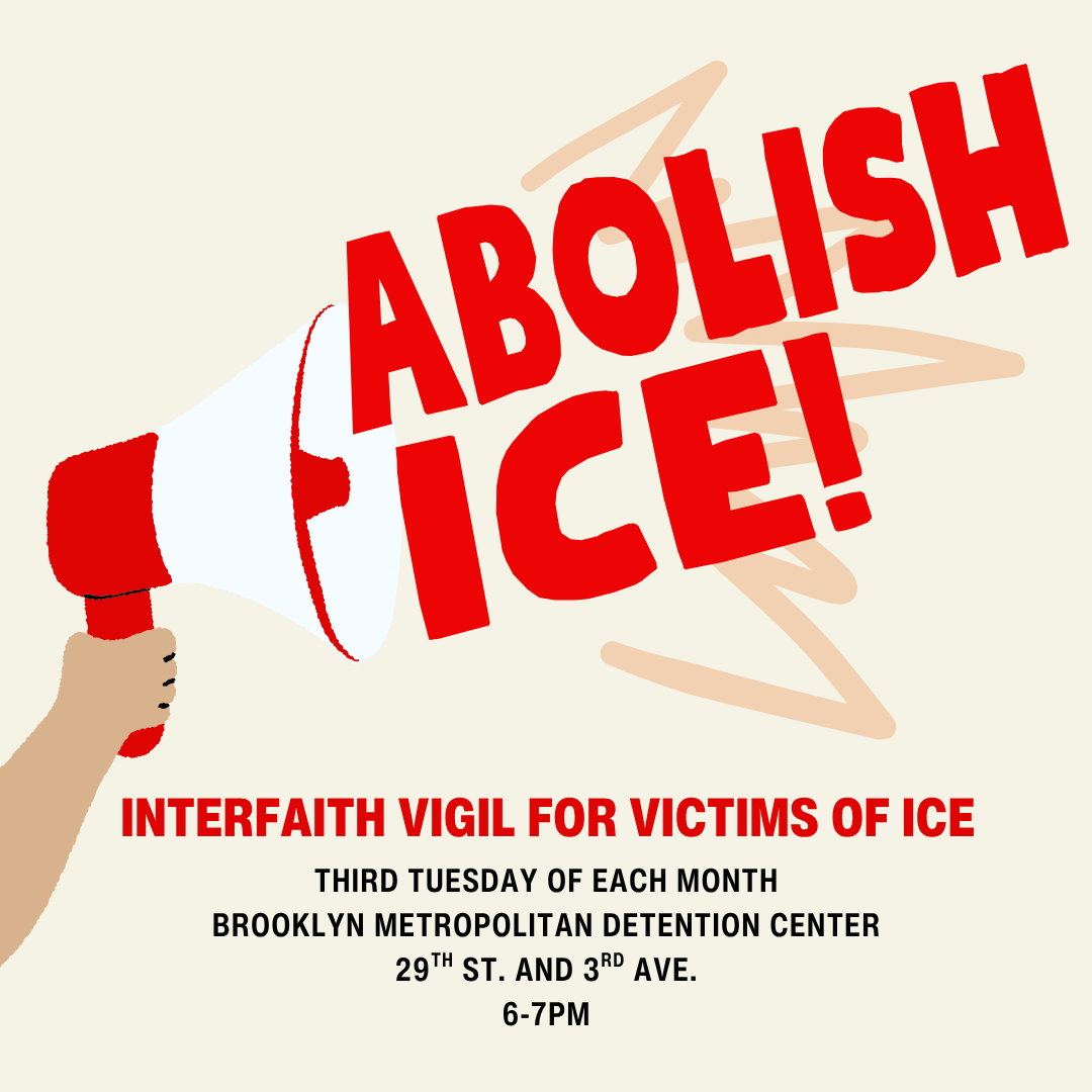 Interfaith Vigil for Victims of ICE