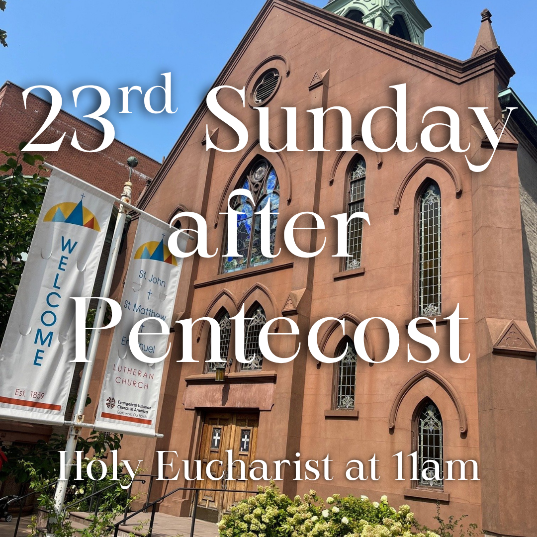 Twenty-third Sunday after Pentecost