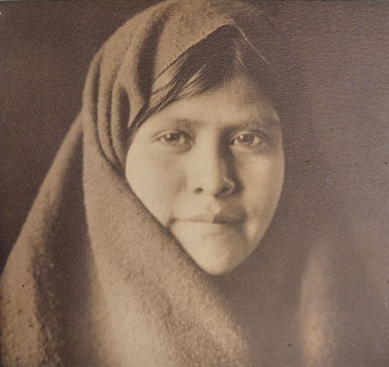 Zuni Pueblo Girl-- New Mexico