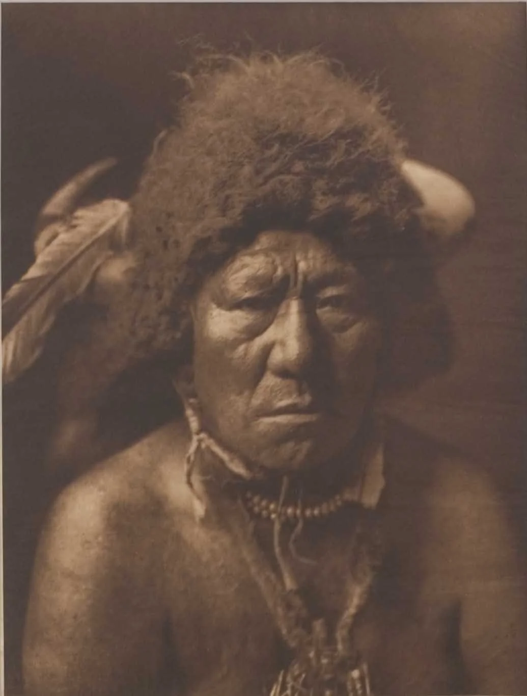 Bullneck Arikara by Edward Curtis