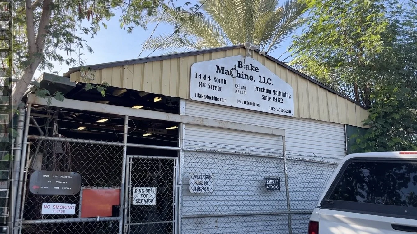 Behind the scenes at a machine shop