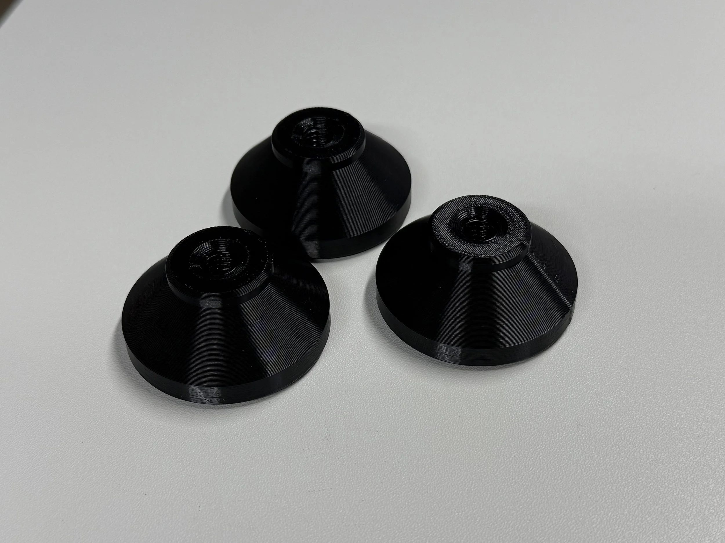 3M padded concrete range feet for front rests