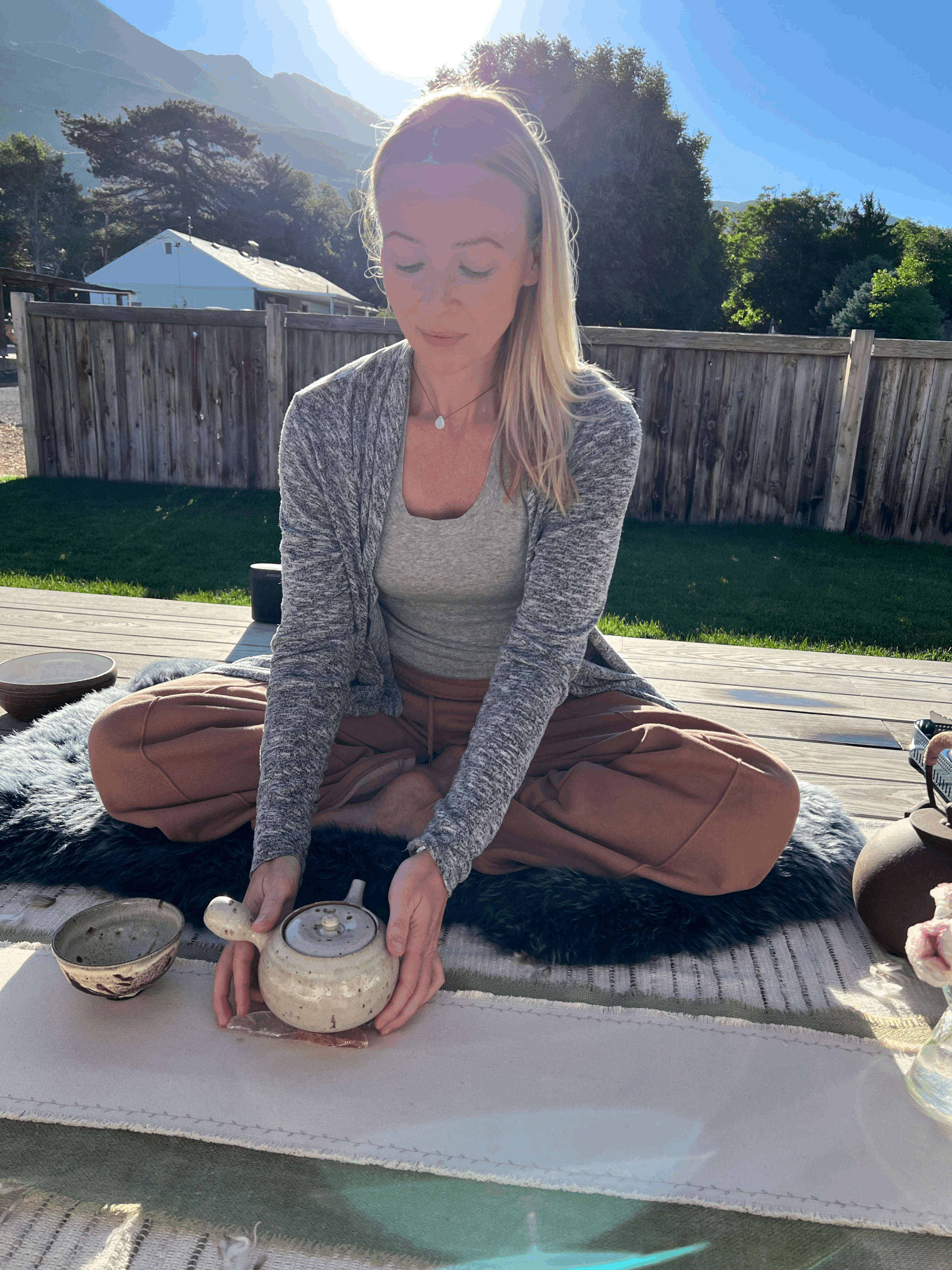 Summer Solstice Tea and Flowers