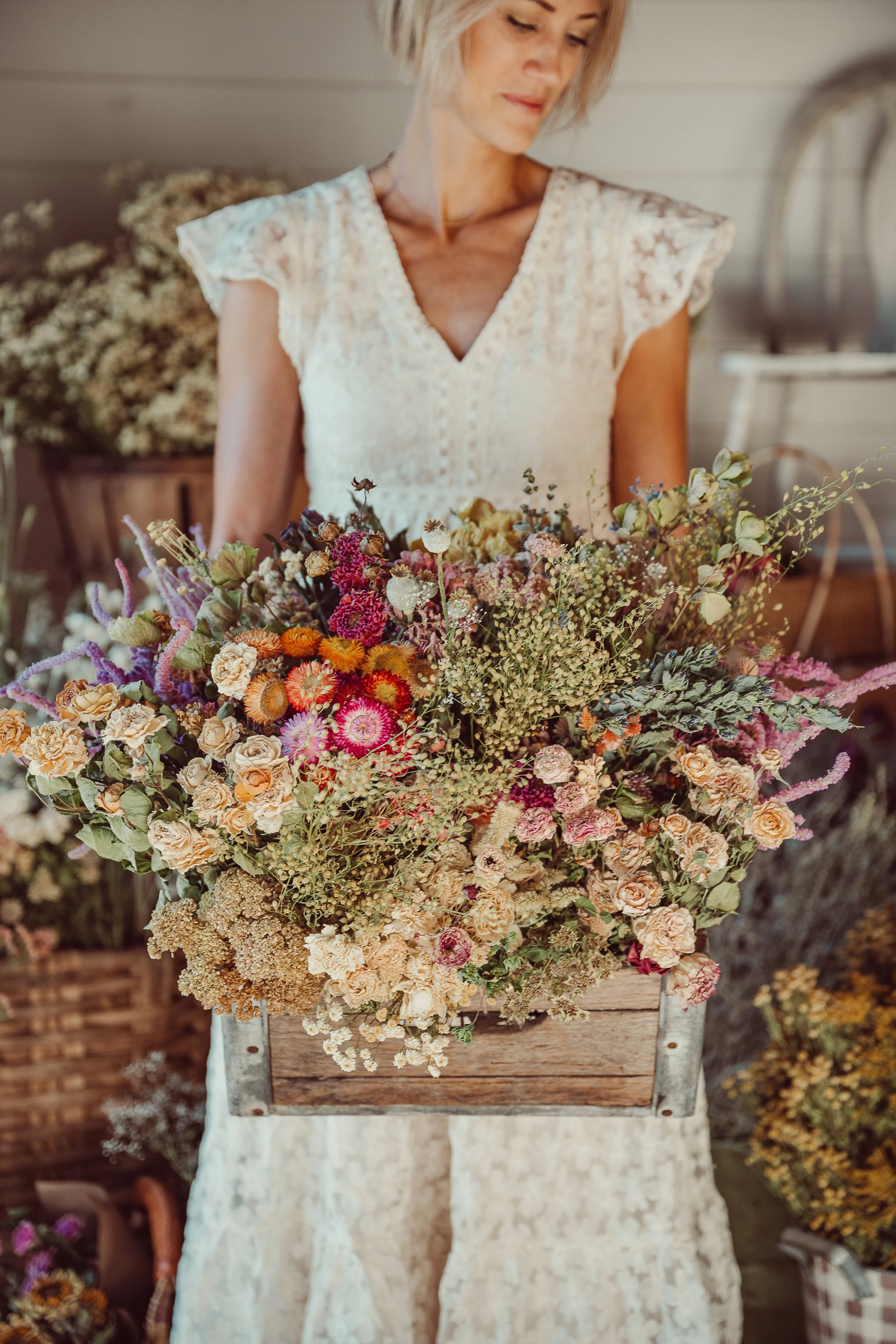Preserved Floral Box
