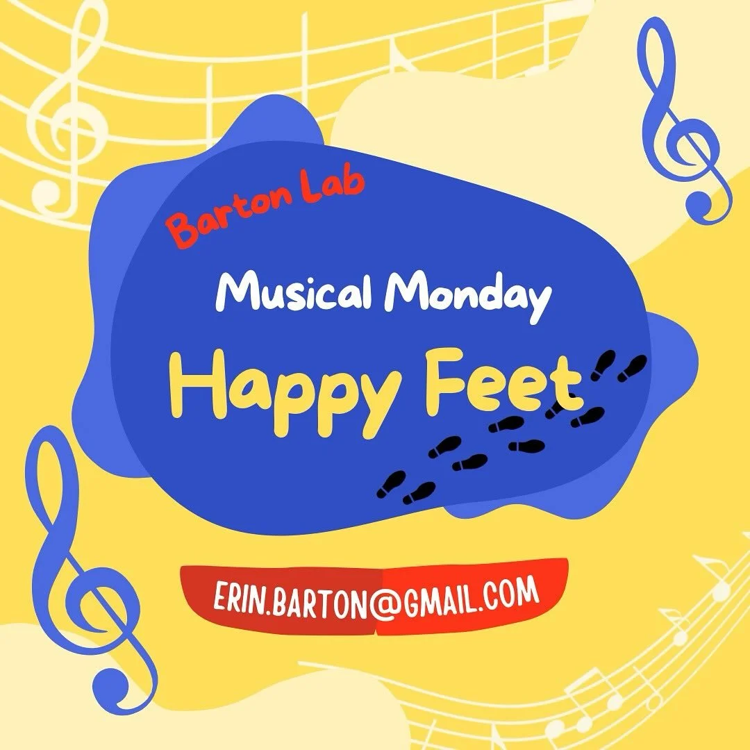 Happy Monday!🎵 Let’s play Happy Feet!👣
——
If you have any questions about this or supporting social-emotional competence in young children, you can email us here: Erin.Barton@gmail.com. We will be regularly checking and responding