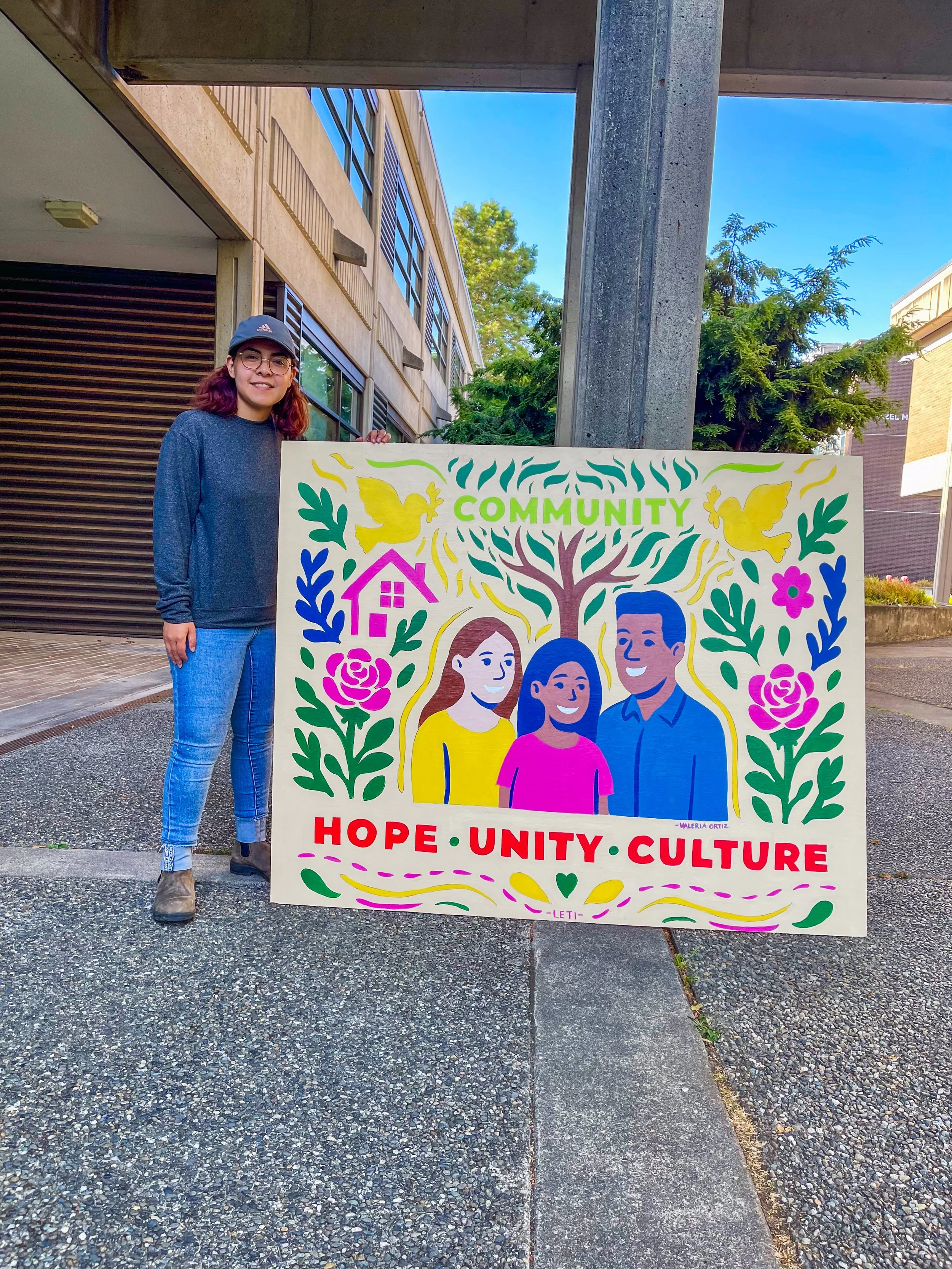 Latino Educational Training Institute (LETI) Mural