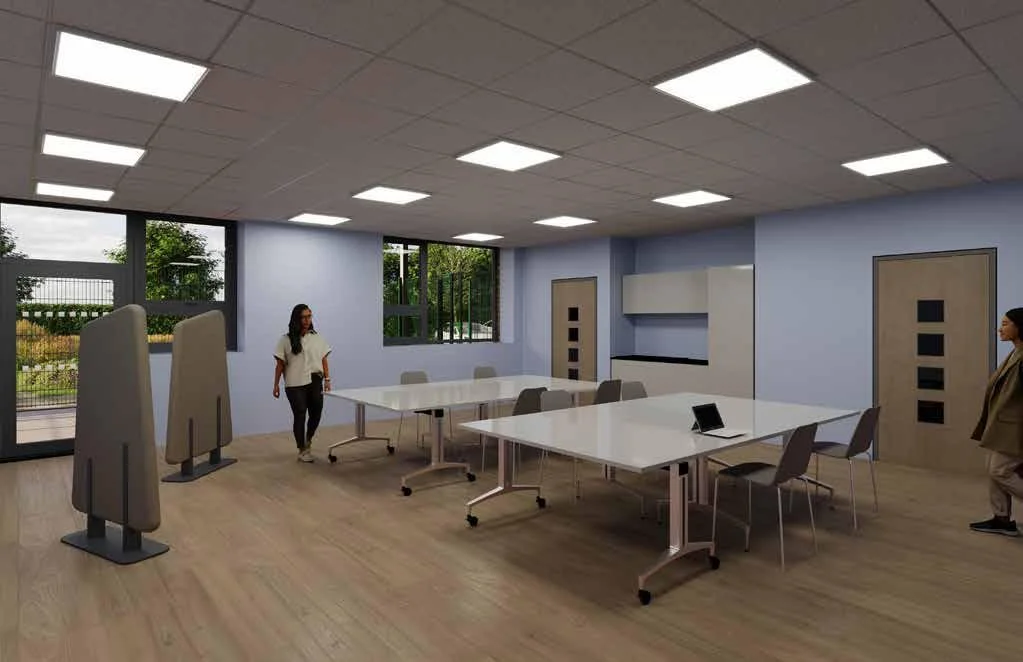 Indicative view of a typical classroom