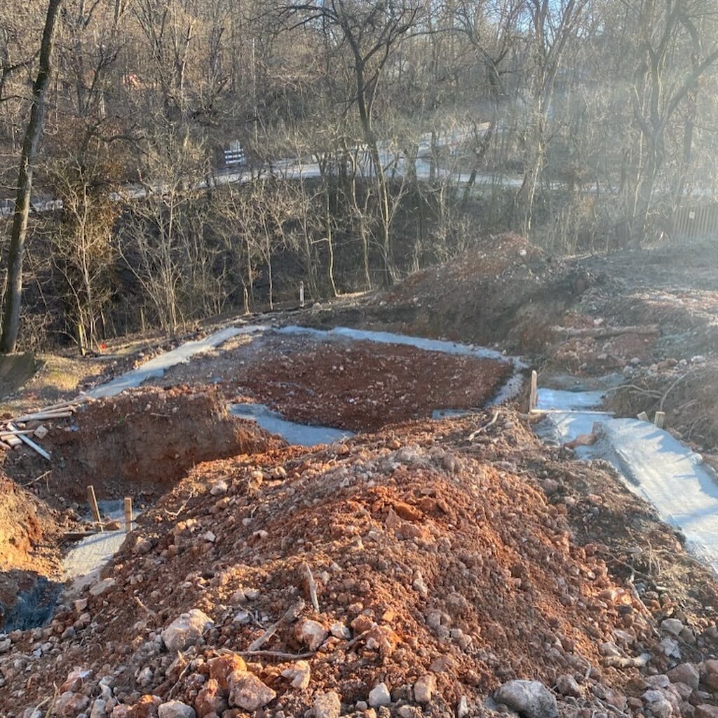 Footings poured for Bikehouse 3. Excited to see this project out of the ground!