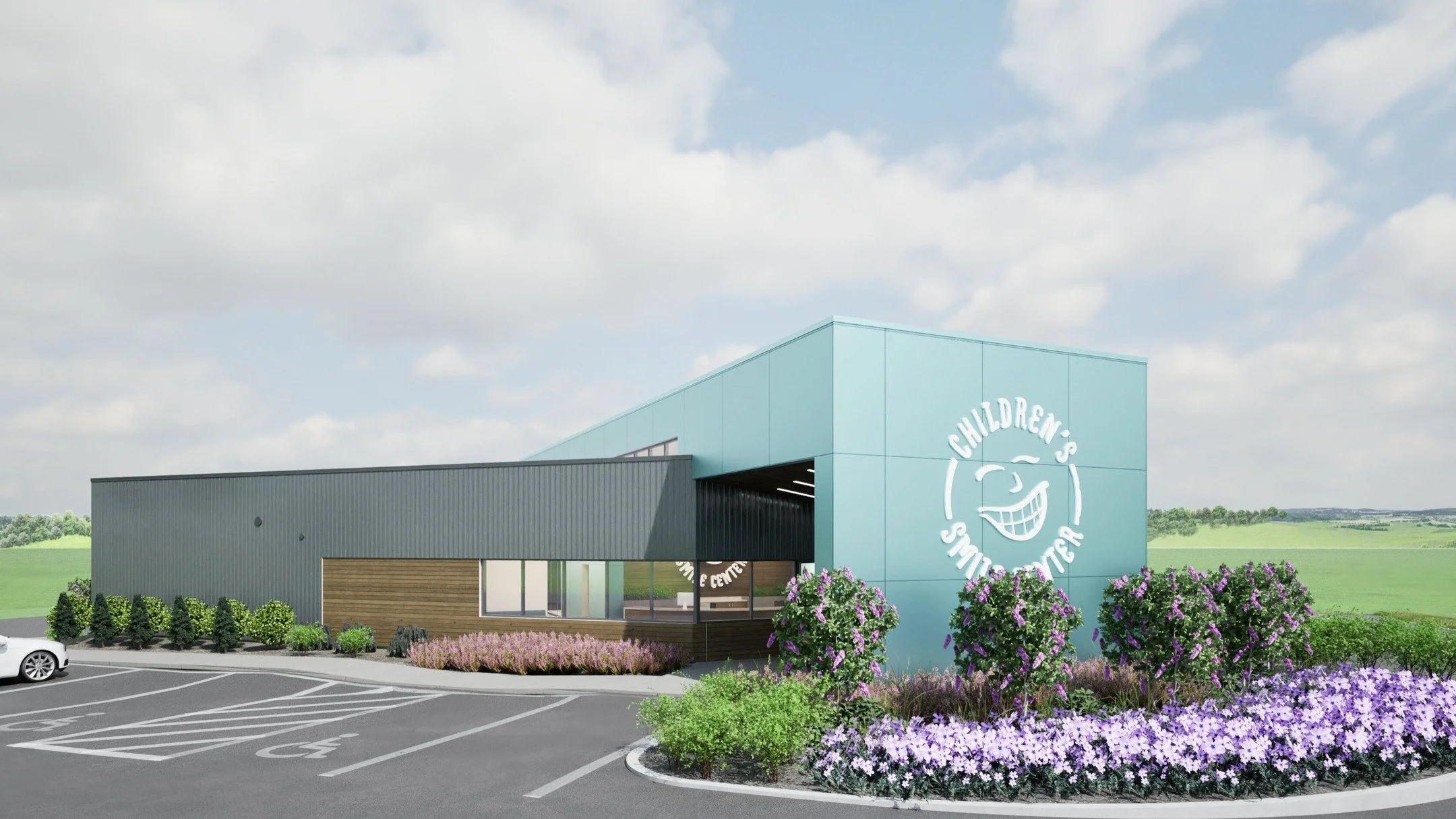 A look at the renderings for the Children&rsquo;s Smile Center in Nixa. Construction is underway and we cant wait to see this come reality. 
.
.
.
#ozarkmodernism #arkifexstudios #modernism #modernarchitecture #modernexterior #contemporaryarchitectur