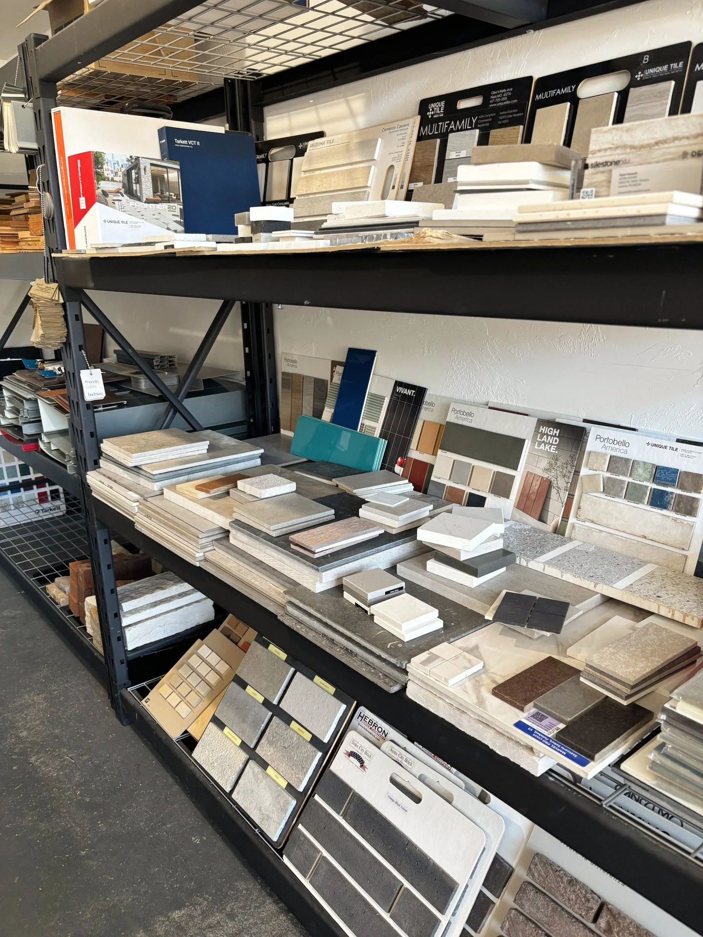 Our material library is finally organized! After the move, we&rsquo;ve been looking forward to having all our materials, samples, and inspiration in one place again, ready for the next big design.
.
.
.
#ozarkmodernism #architecture #modernarchitectu