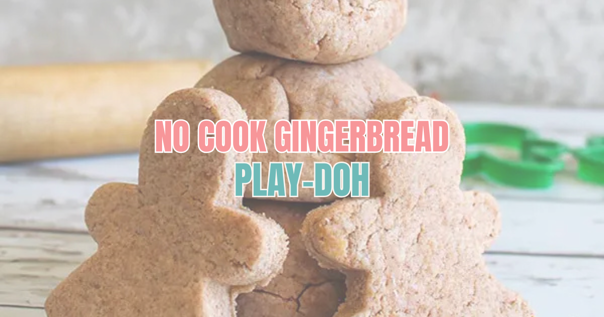 No Cook Gingerbread Play-Doh