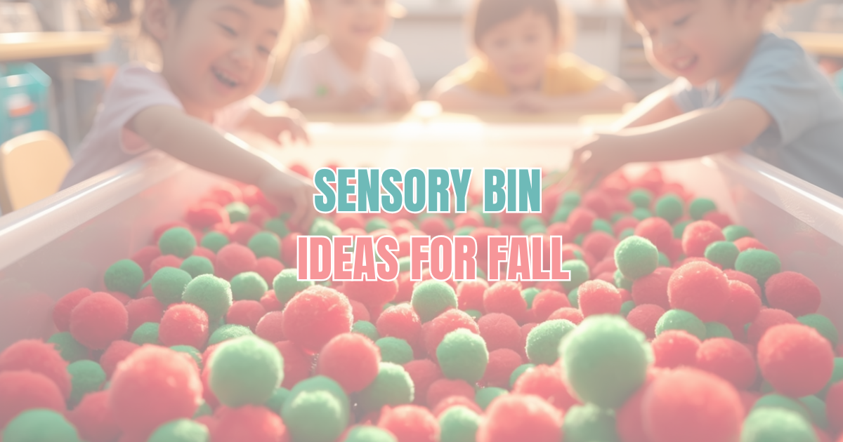 Fall Sensory Bin Ideas