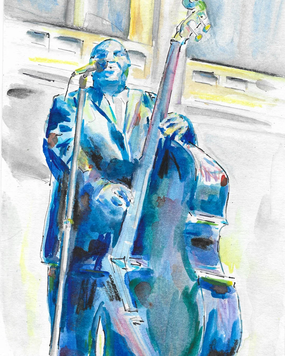 Willie Dixon - Original Watercolor
