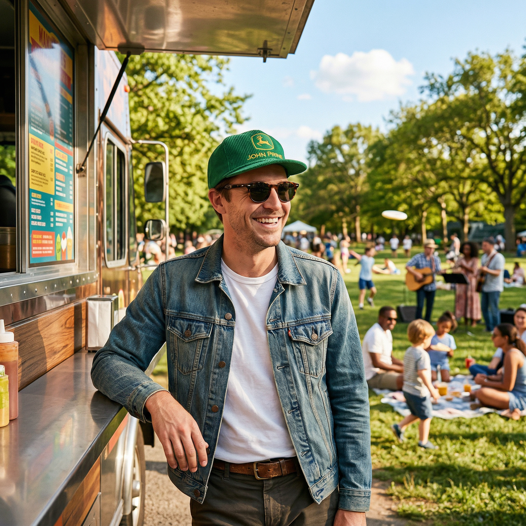 Brendan Forrest_John Prine Hat_Green_Model 2.jpg (Copy)