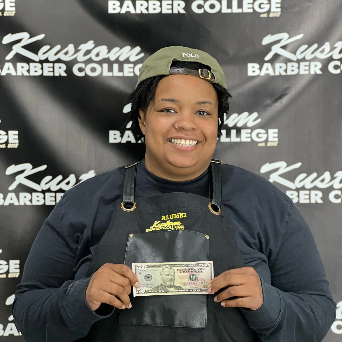 Congratulations to our student of the month..🙌

.

𝓚𝓾𝓼𝓽𝓸𝓶 𝓑𝓪𝓻𝓫𝓮𝓻 𝓒𝓸𝓵𝓵𝓮𝓰𝓮

 Modern training school by licensed educators preparing students for the Mississippi Board of Barbering Examination. And become an elite barber/stylist in t